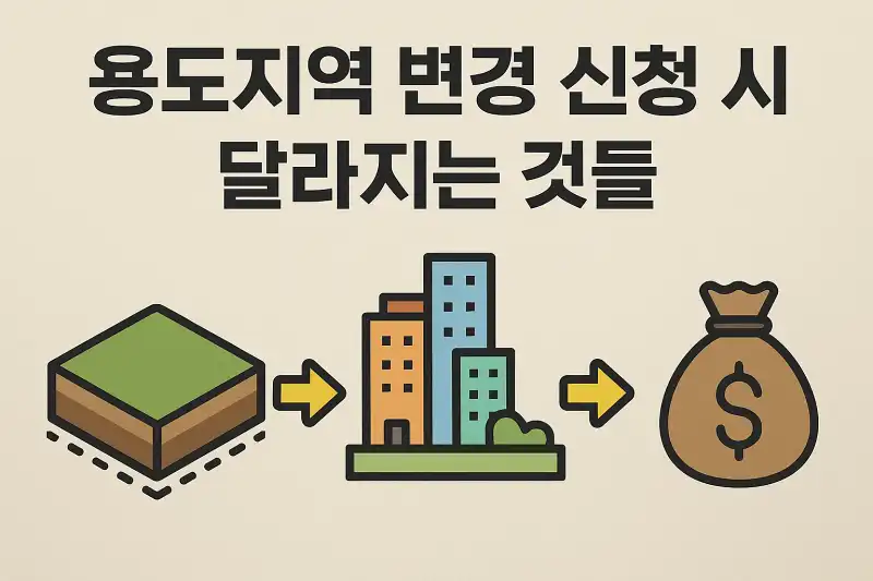 용도지역 변경 신청 시 달라지는 것들