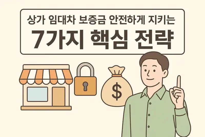 상가 임대차 보증금 안전하게 지키는 7가지 핵심 전략