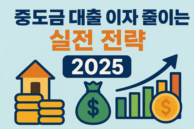 중도금 대출 이자 줄이는 실전 전략 2025