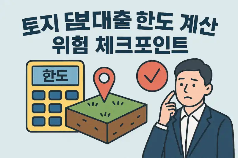 토지 담보대출 한도 계산과 위험 체크포인트