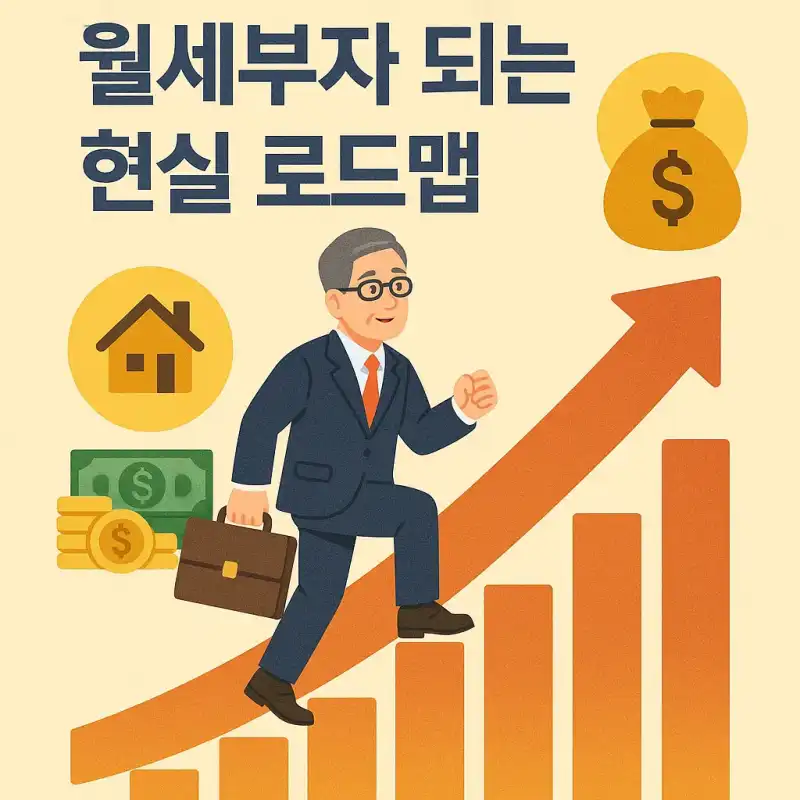 50대 직장인이 월세부자 되는 현실 로드맵