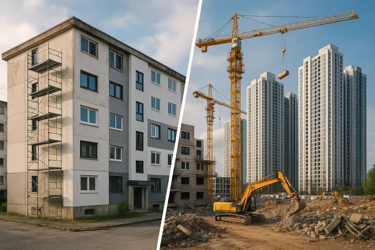 노후 아파트, 리모델링과 재건축 중 무엇이 더 이득일까?