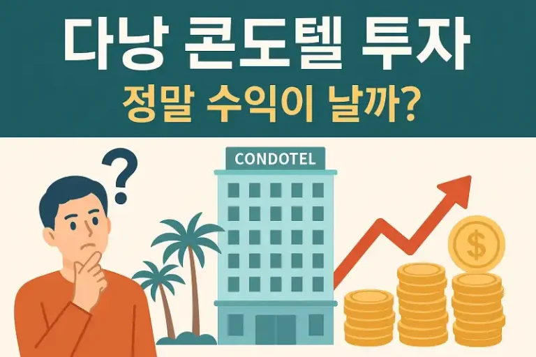 다낭 콘도텔 투자, 정말 수익이 날까?