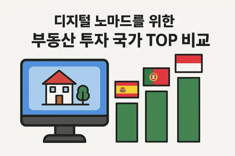 디지털 노마드를 위한 부동산 투자 국가 TOP 비교
