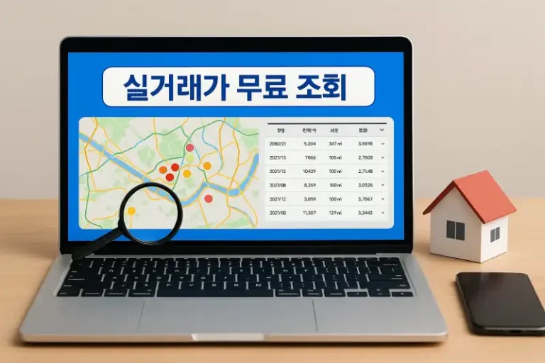 부동산 실거래가 무료 조회 사이트 100% 활용법