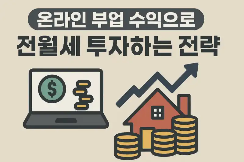 온라인 부업 수익으로 전월세 투자하는 전략