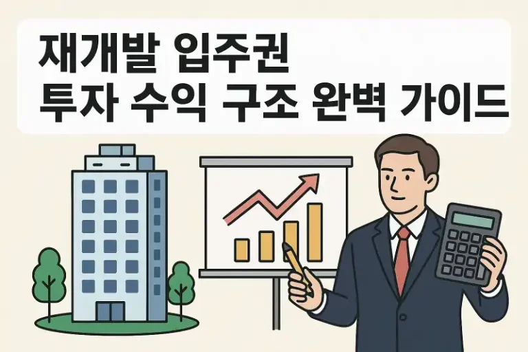 재개발 입주권 투자 수익 구조 완벽 가이드