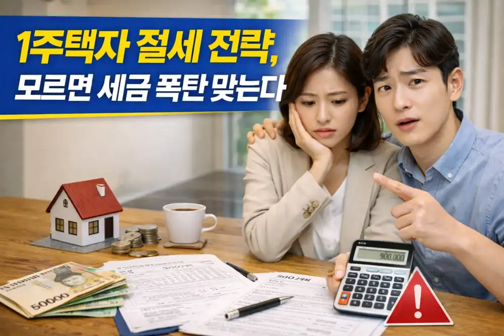 1주택자 절세 전략, 모르면 세금 폭탄 맞는다