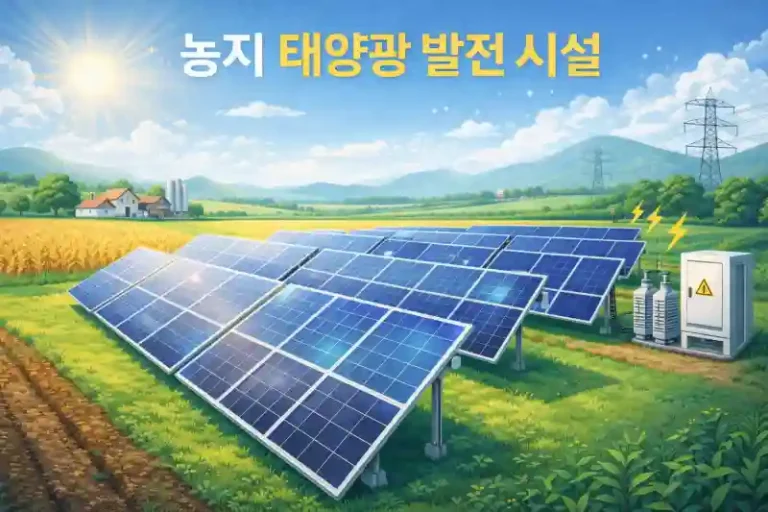 농지 태양광 지목변경 필요할까