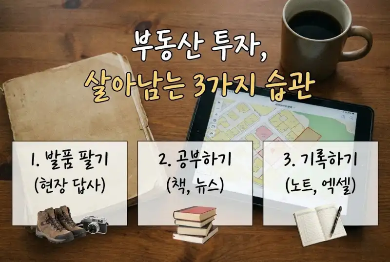 부동산 투자 살아남는 3가지 습관