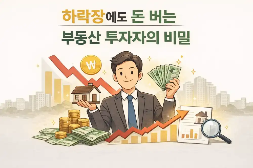하락장에도 돈 버는 부동산 투자자의 비밀