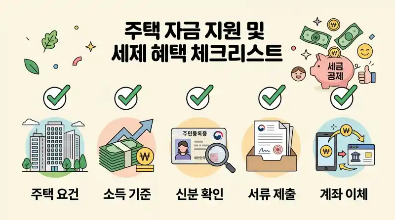 5단계 체크리스트 인포그래픽
