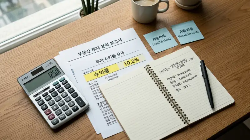 나무 책상 위 플랫레이