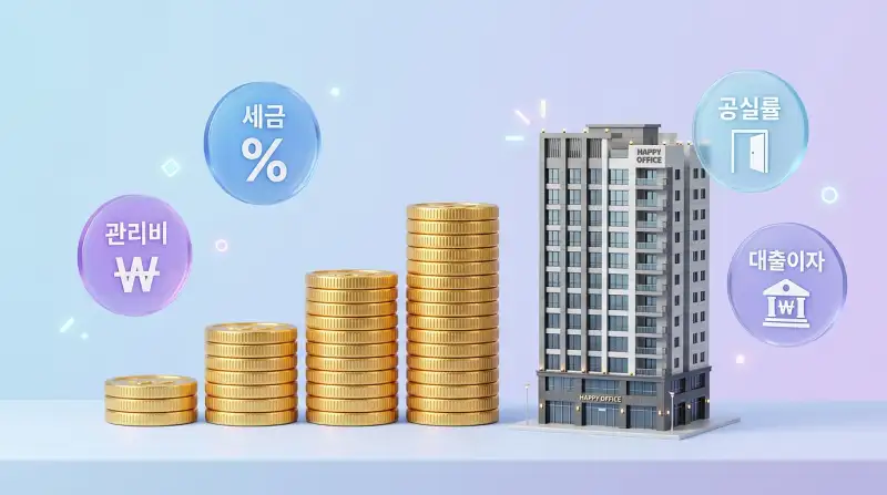 높이가 점점 높아지는 금화 스택과 한국식 오피스텔