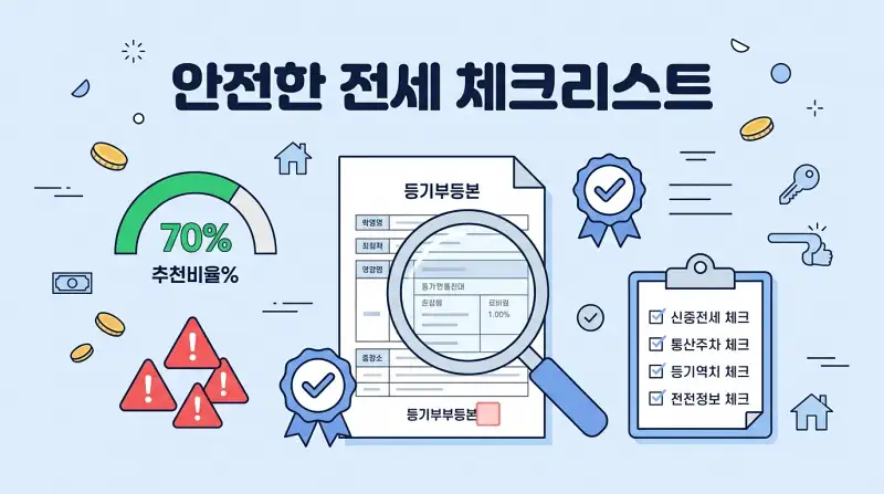 안전한 전세 체크리스트