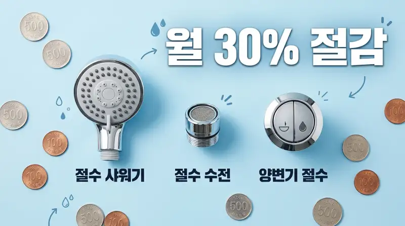 절수 기기 인포그래픽