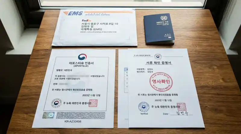 해외 서류 준비 