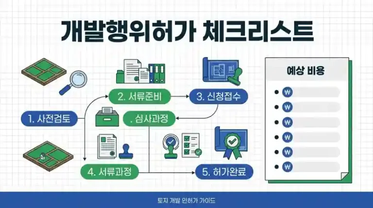 개발행위허가 비용 총정리