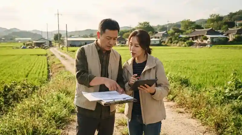 40대 부부 현장답사 사진