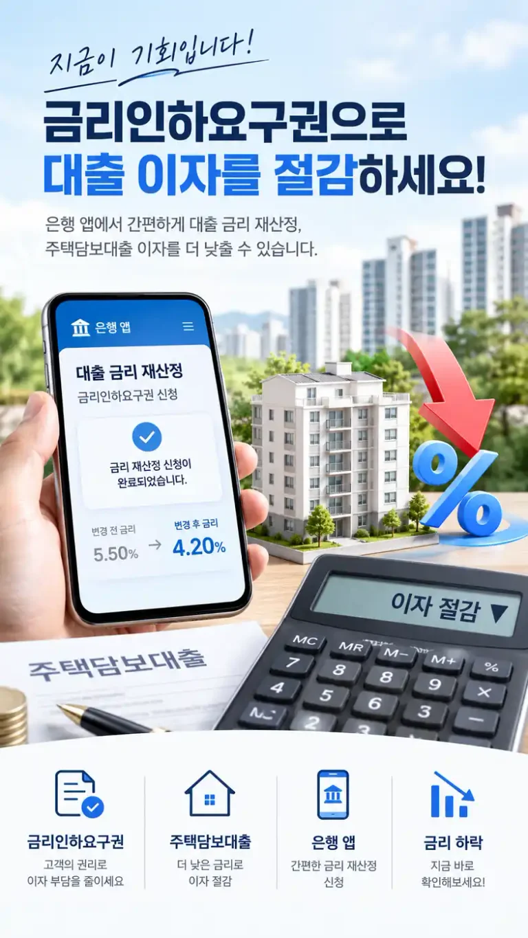 금리인하요구권 신청 방법 2026