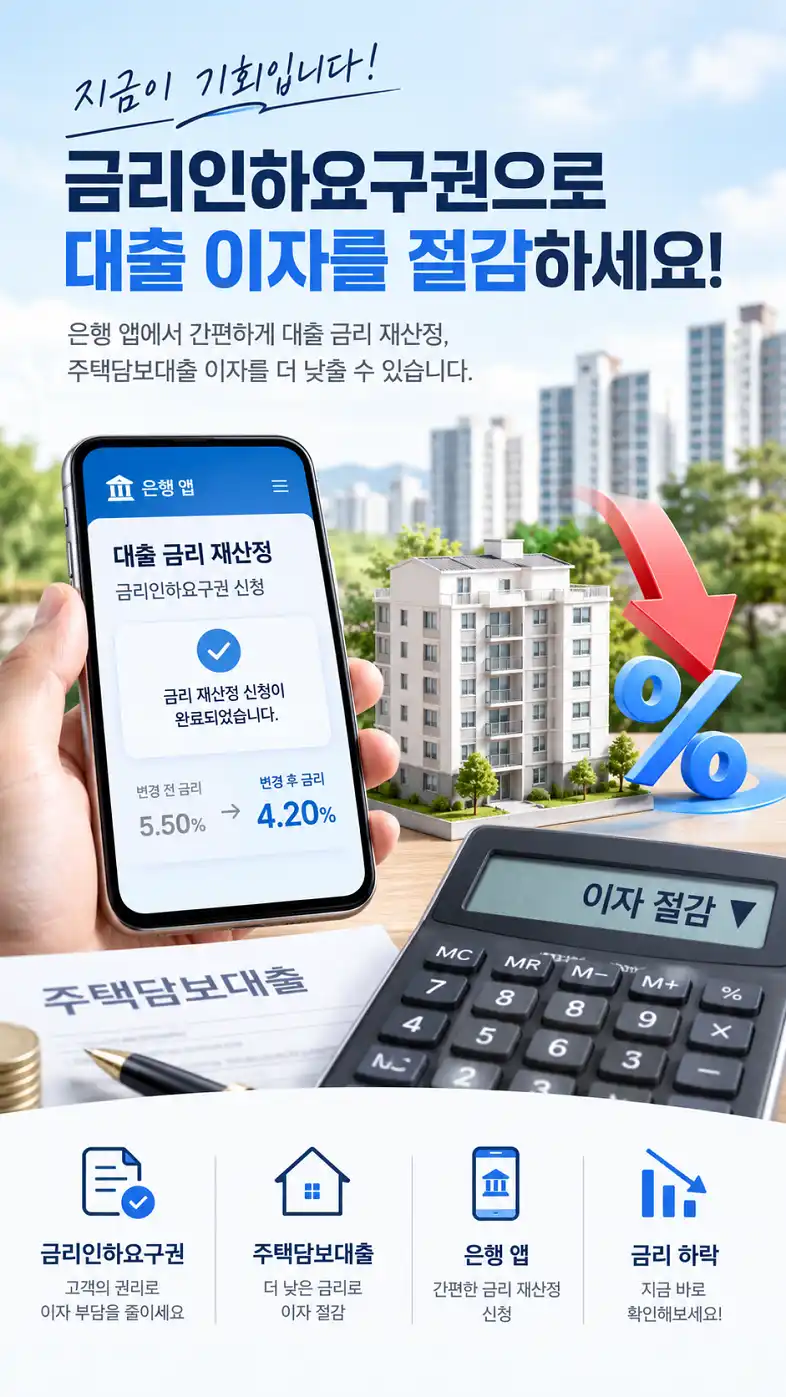 금리인하요구권 신청 방법 2026